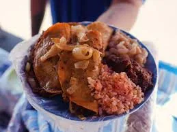 Taco con arroz