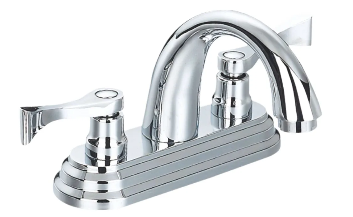 MEZCLADORA LAVABO FIDIC 1/4 VUELTA METALICA 4"