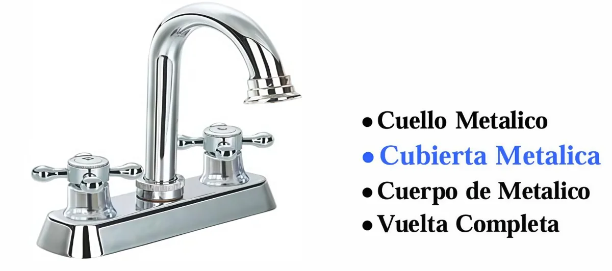 MEZCLADORA PARA LAVABO FIDIC