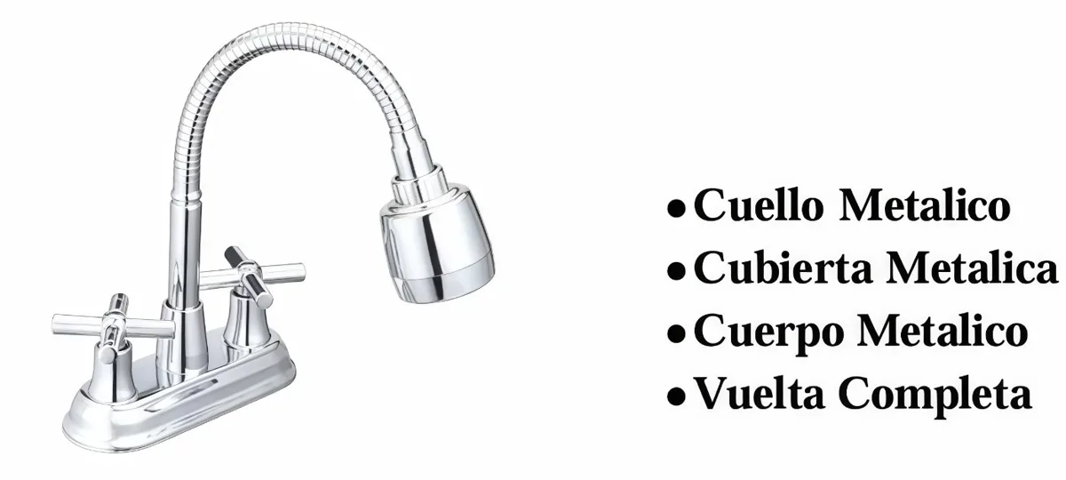 LLAVE MEZCLADORA LAVABO FIDIC