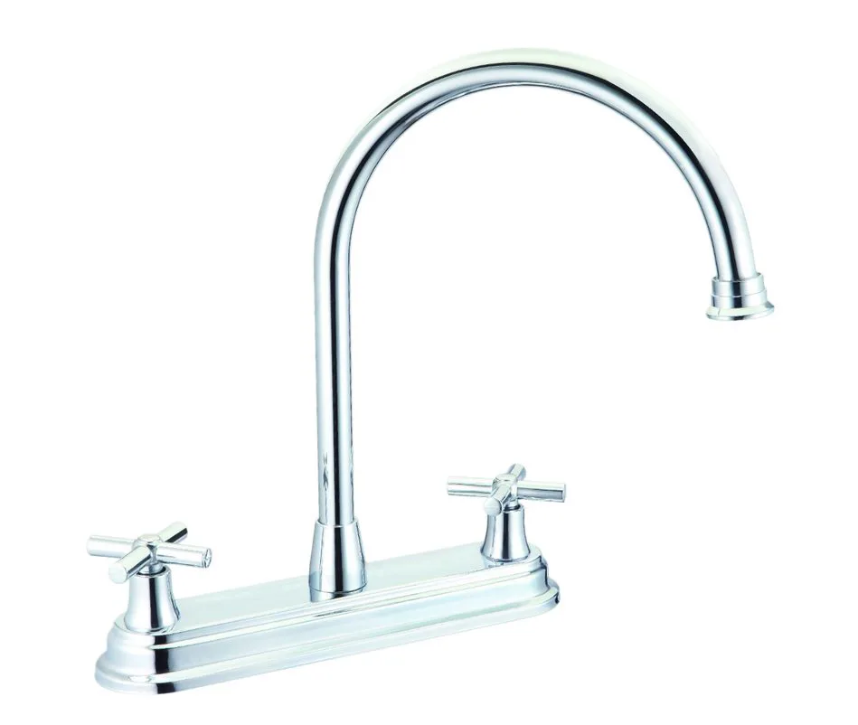 MEZCLADORA PARA FREGADERO FIDIC 8"