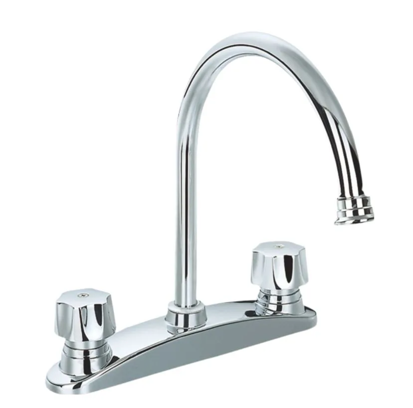 MEZCLADORA FREG. METAL BRONCE BASE CURVA FIDIC