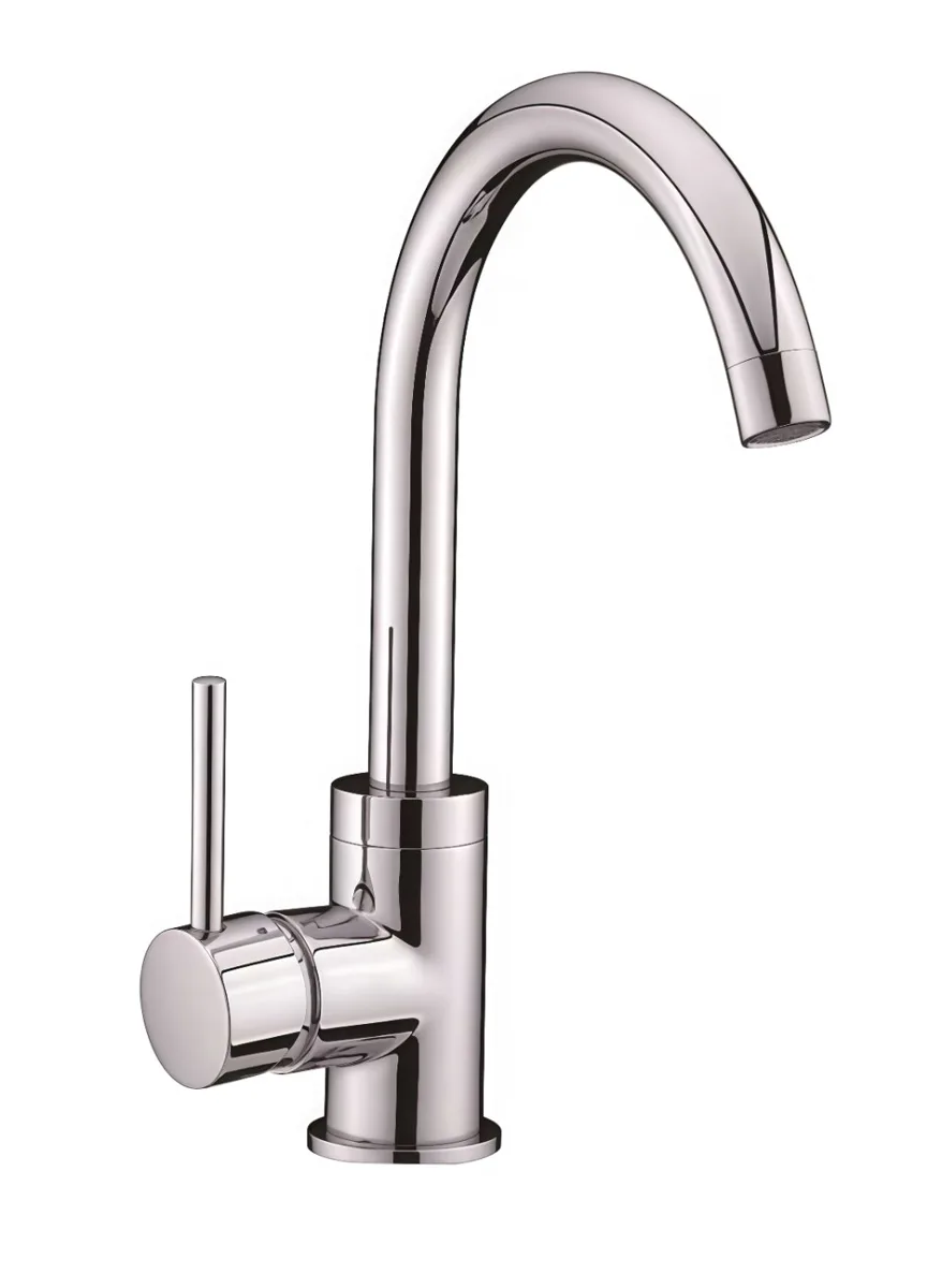 MONOMANDO FREG. 30 CMS BRONCE CROMO 8" FIDIC
