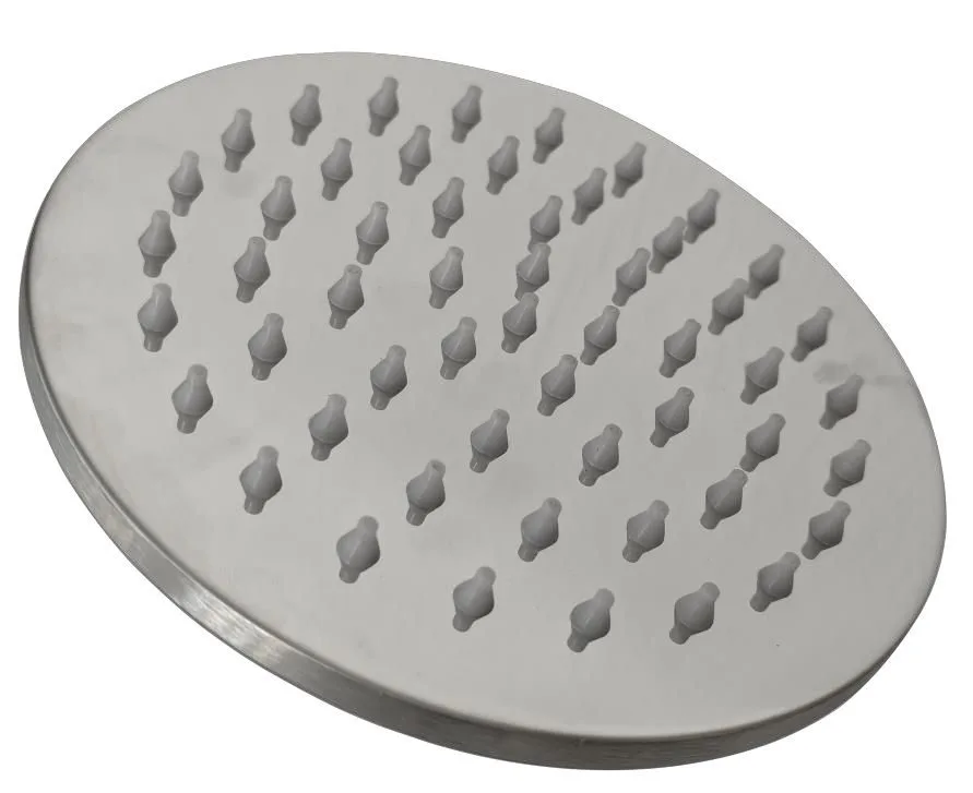 REGADERA REDONDA 6" ACERO INOXIDABLE
