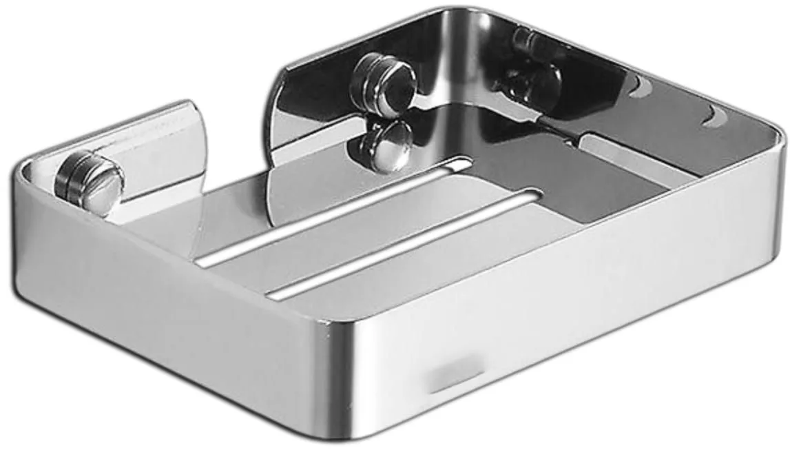 JABONERA PARA DUCHA PLATEADO Acero/inox