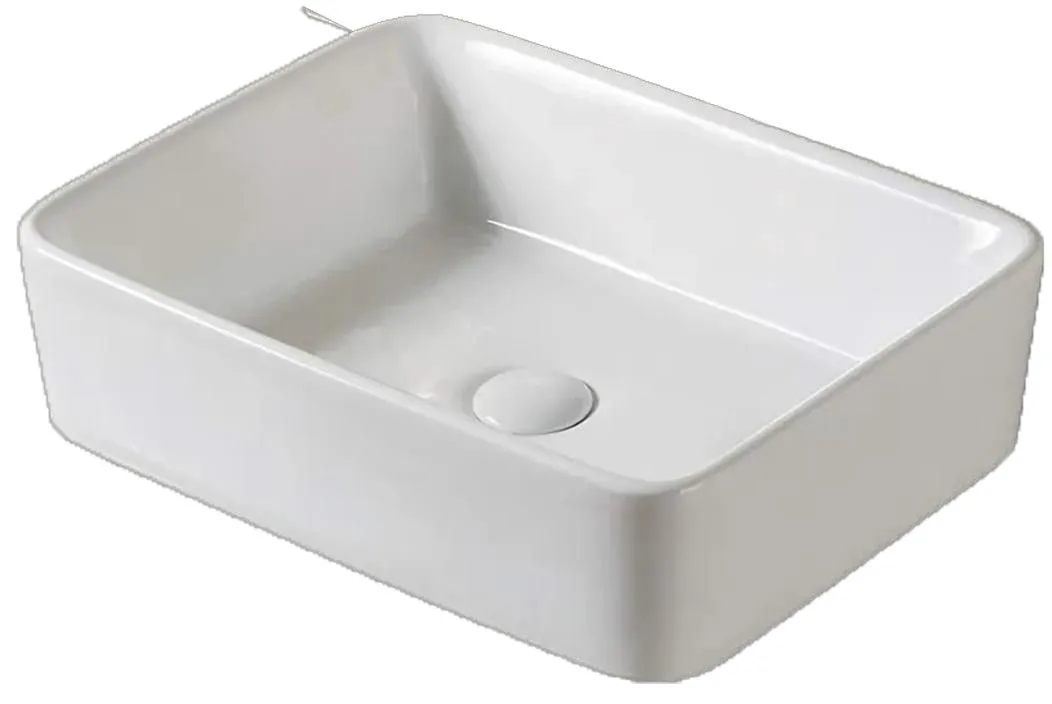 LAVABO DE BAÑO CUADRADO 48X37X13.5