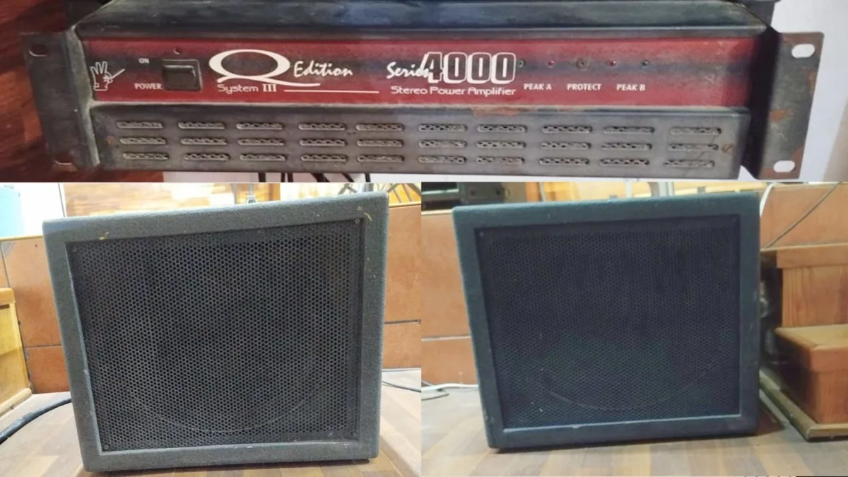 Amplificador Qedition 4000 +  SUBWOOFERS- HECHIZOS / COMPACTOS.