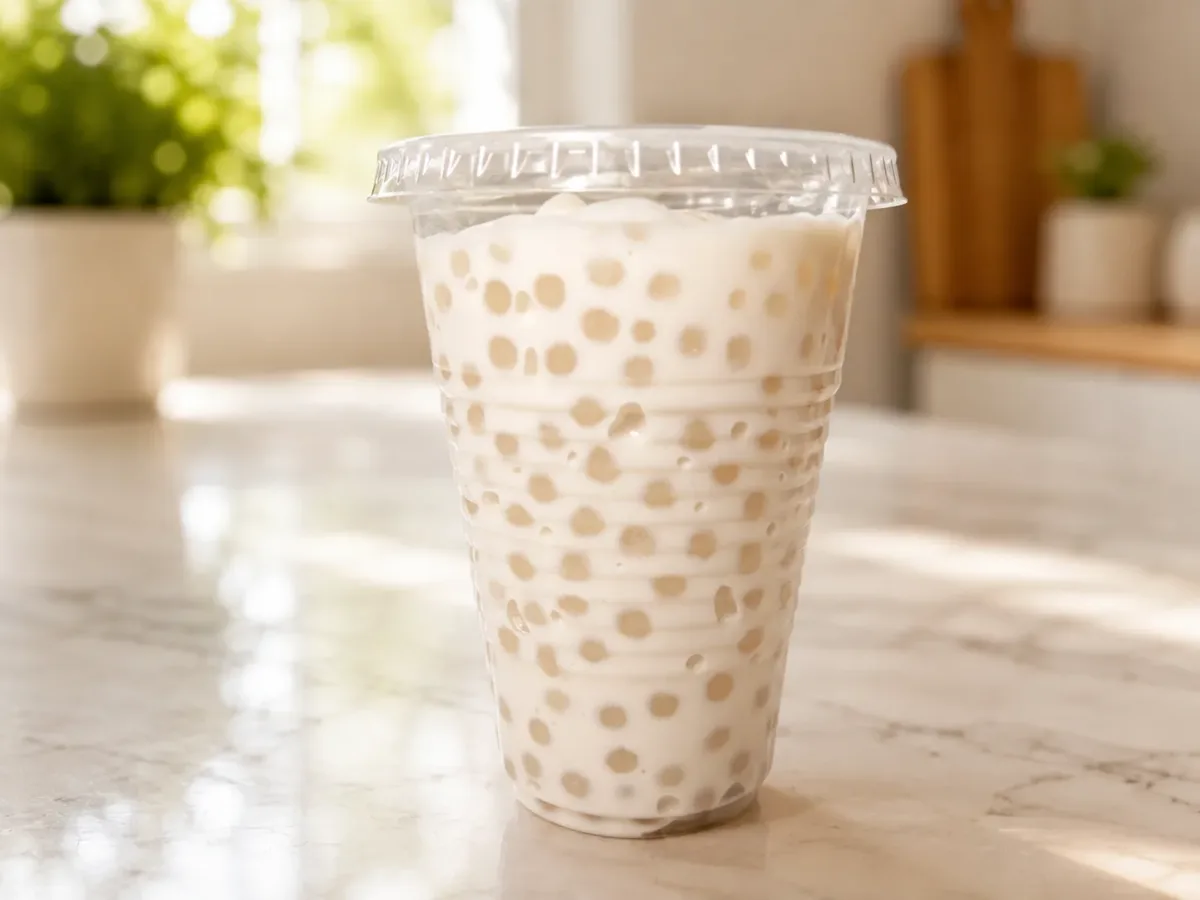 Cremosa Tapioca en vaso de 8 oz
