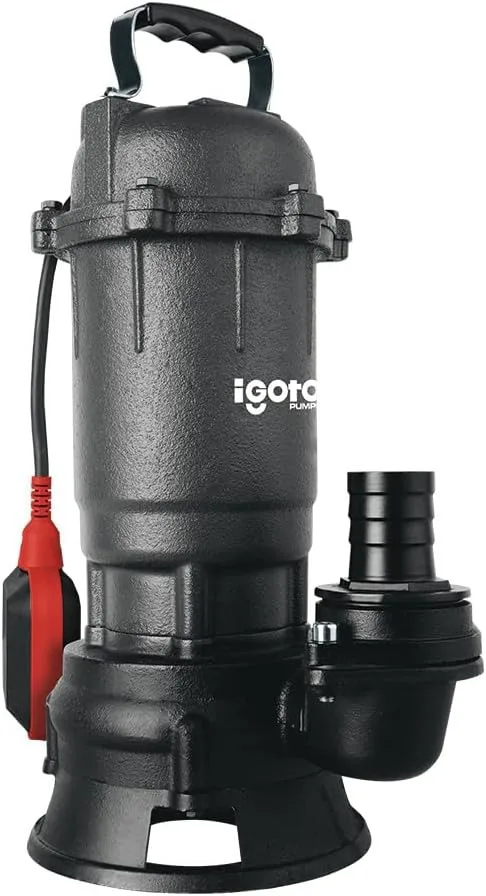 BOMBA SUMERGIBLE AGUA TURBIA 3/4 HP IGOTO